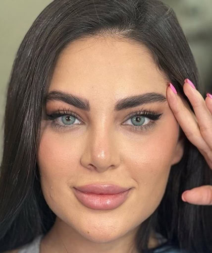 لنز آبی اقیانوسی دور دار Desi Green - Image 3