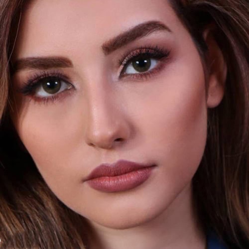 لنز سبز عسلی دور دار Classic Yellow