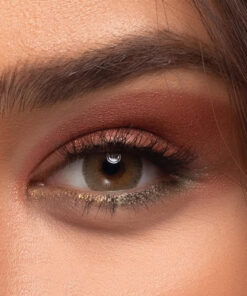 لنز سبز عسلی دور دار Ice Sole Brown T3 - Image 3
