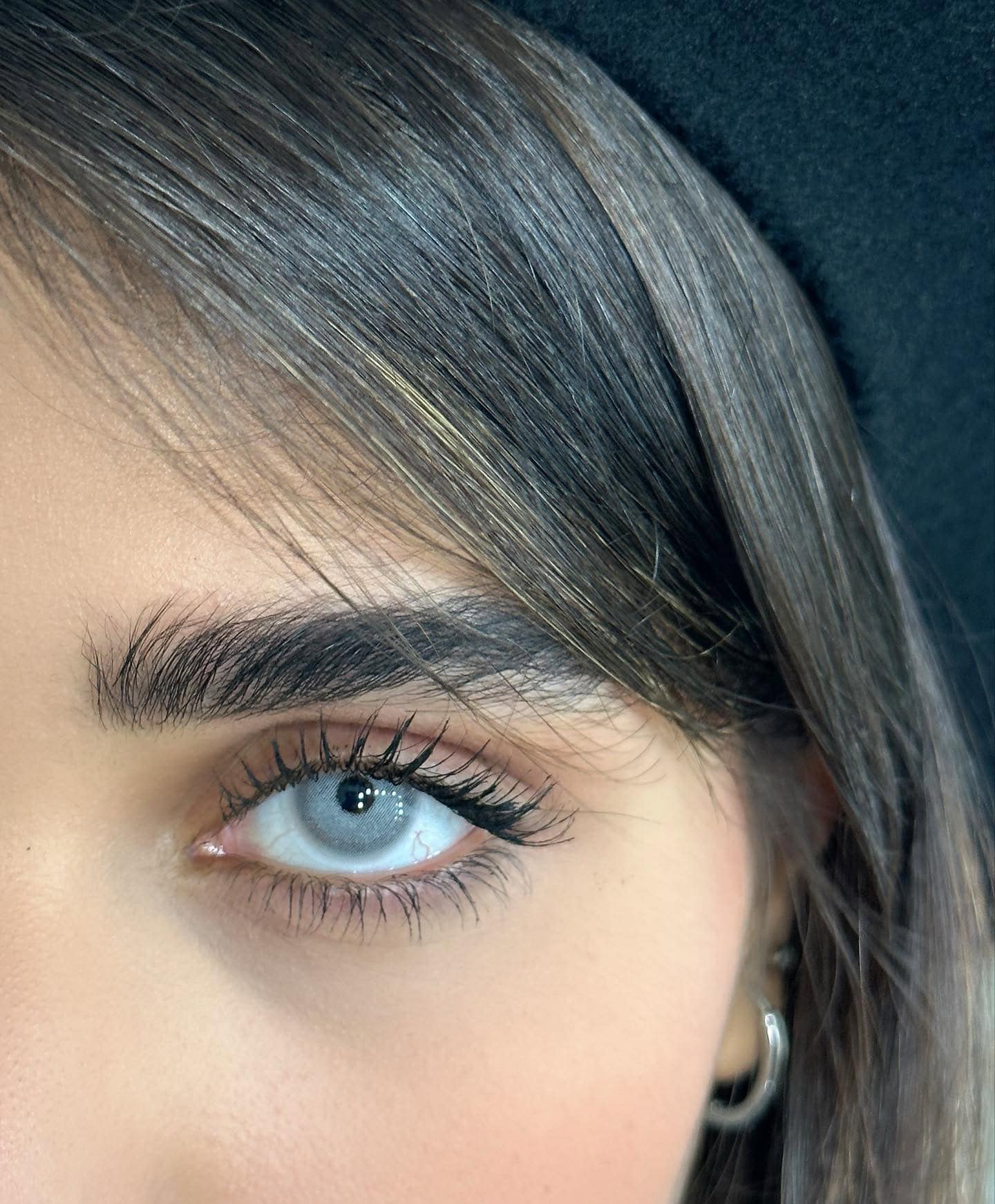 لنز طوسی آبی بدون دور Pixie Gray - Image 6