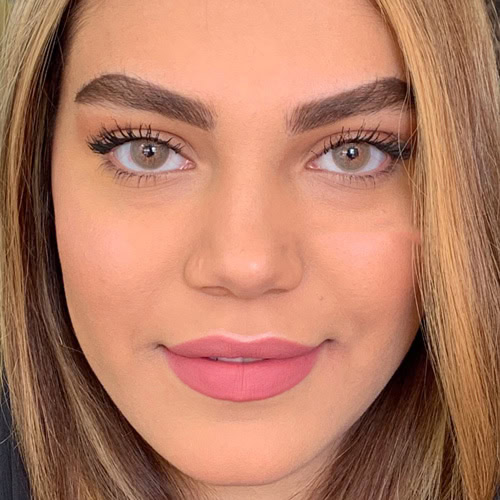 لنز عسلی بدون دور Magic Caramel - Image 3