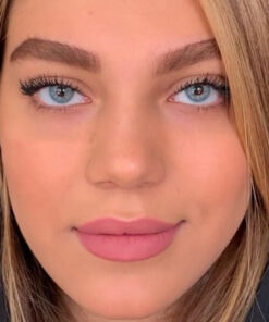 خرید لنز آبی اقیانوسی بدون دور Addict Blue