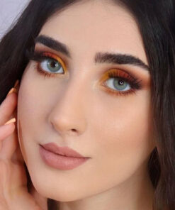 خرید لنز آبی اقیانوسی بدون دور Lazord