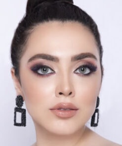 خرید لنز سبز دور دار Smoky