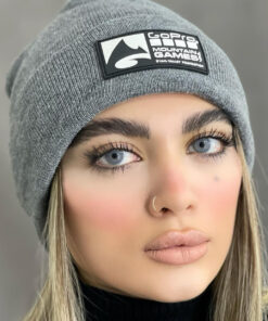 خرید لنز طوسی آبی بدون دور Pixie Gray