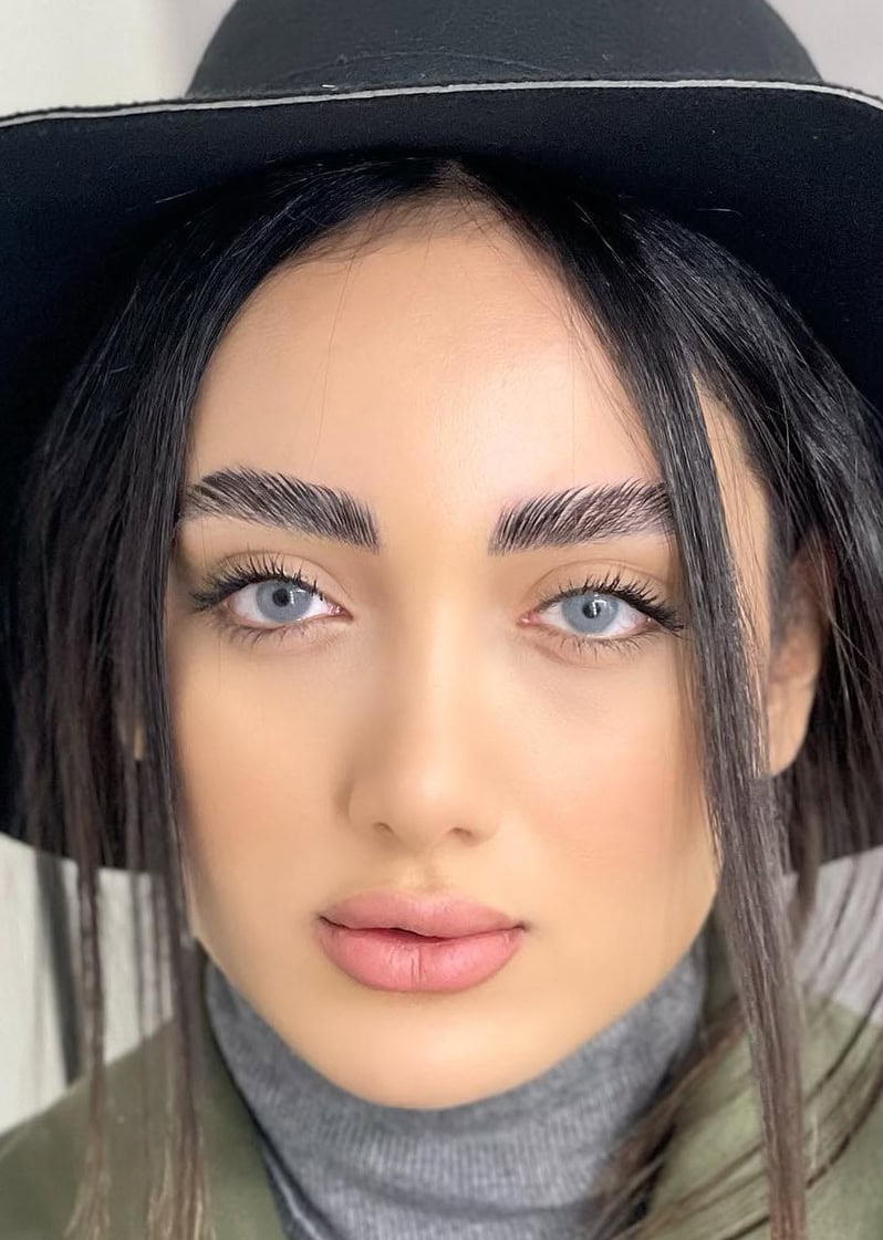 لنز طوسی آبی بدون دور Pixie Gray - Image 2