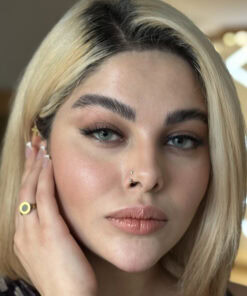 خرید لنز طوسی سبز بدون دور Emerald