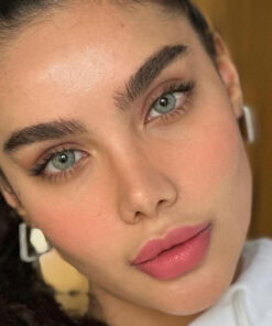 خرید لنز طوسی سبز دور دار Brilliant