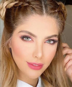 خرید لنز طوسی سبز دور دار Platinium