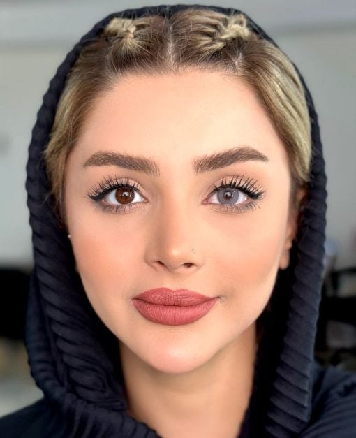 خرید لنز طوسی یخی Radin White