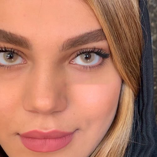 لنز عسلی بدون دور Oro - Image 2