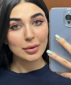 خرید لنز عسلی بدون دور Channel Brown