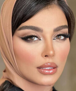 خرید لنز عسلی بدون دور Coco