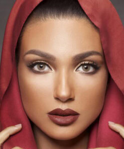 خرید لنز عسلی بدون دور Mocha