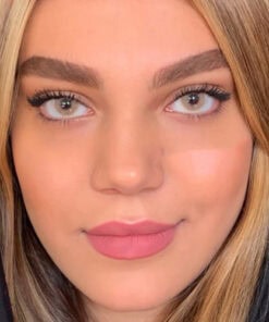 خرید لنز عسلی بدون دور Oro