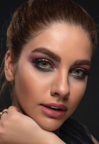 لنز عسلی بدون دور Vega Brown
