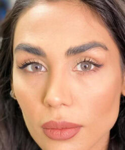 خرید لنز طوسی دور دار Gris