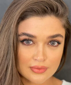 خرید لنز طوسی دور دار Misty Gray