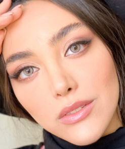 خرید لنز طوسی سبز دور دار Gorgio