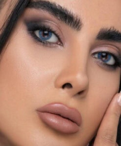 خرید لنز آبی بدون دور Blue Tone1