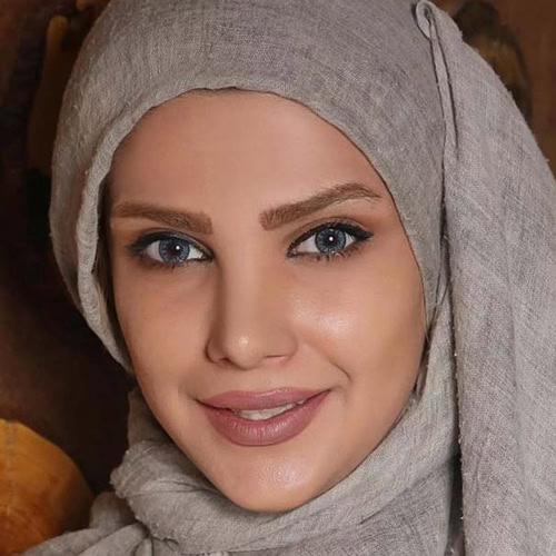 خرید لنز آبی دور دار Sky Blue Tone2