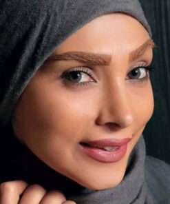 خرید لنز طوسی عسلی دور دار Light Gray tone3