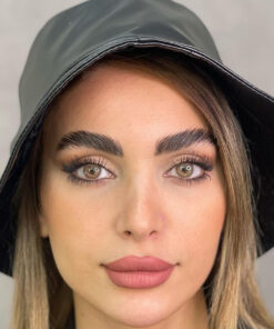 خرید لنز عسلی بدون دور Brown