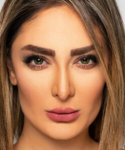 خرید لنز سبز عسلی دور دار Pure Hazel