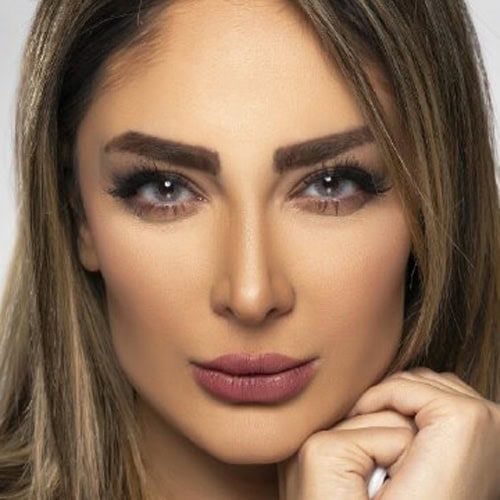 خرید لنز فستیوال مورنینگ رنگ گری تن1