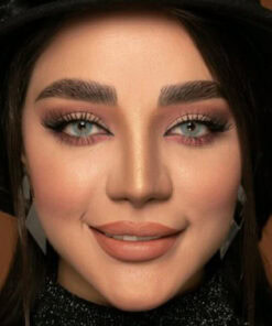 خرید لنز آبی اقیانوسی بدون دور Topaz