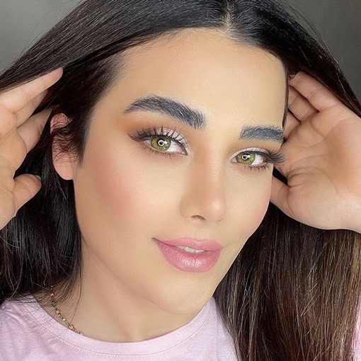 لنز سبز دور دار Aurora Green - Image 4