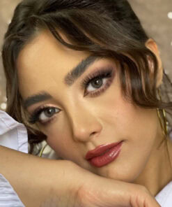 خرید لنز طوسی دور دار Smoky Gray