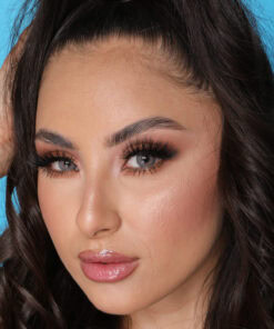 خرید لنز آبی دور دار Nil Blue