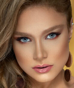 خرید لنز آبی اقیانوسی دور دار Permium Blue