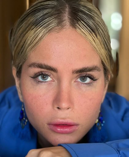 خرید لنز آبی اقیانوسی بدون دور Sea Blue