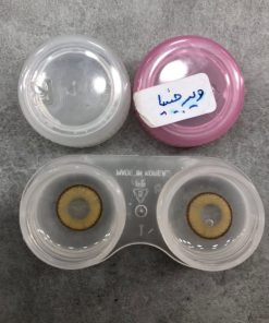 خرید لنز سبز عسلی Virginia