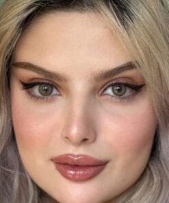 خرید لنز سبز عسلی دور دار Ring Hazel