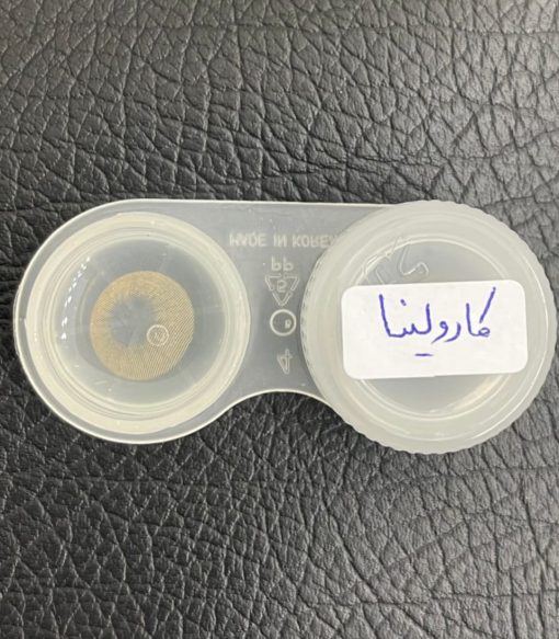 خرید لنز عسلی Carolina