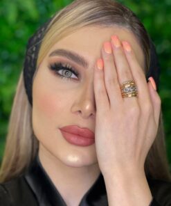 خرید لنز سبز عسلی Anisa