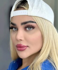 خرید لنز طوسی یخی Lamia