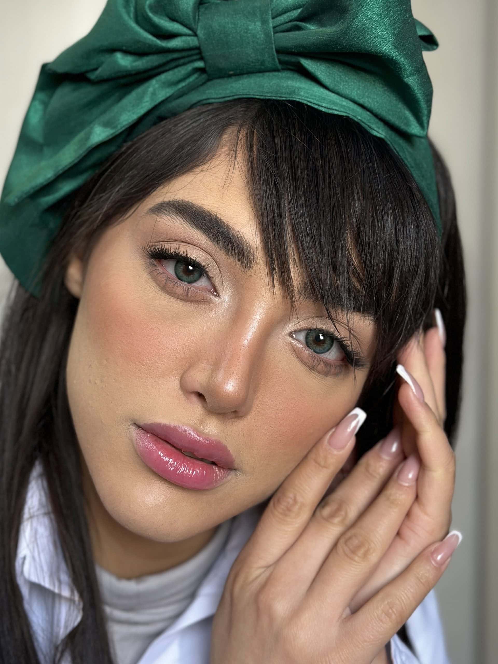 خرید لنز سبز دور دار King Green