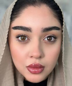 خرید لنز عسلی Rose