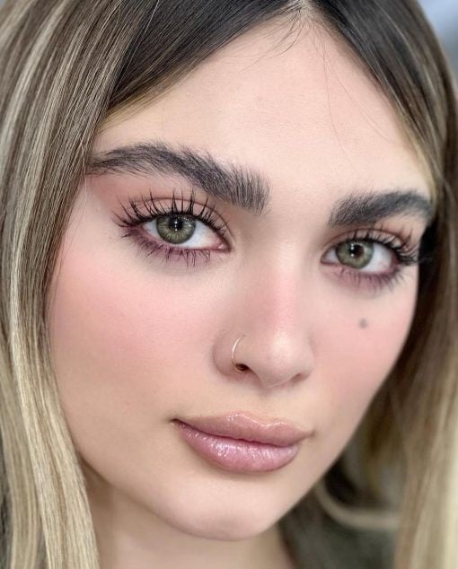 خرید لنز سبز پنج بعدی Emma