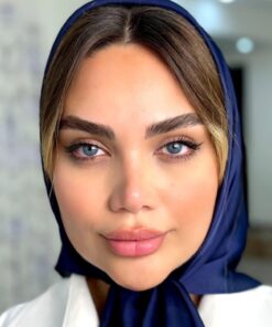 خرید لنز آبی تیله ای Daisy