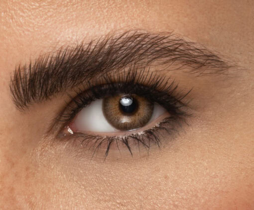 لنز عسلی دور دار Sienna Brown - Image 2