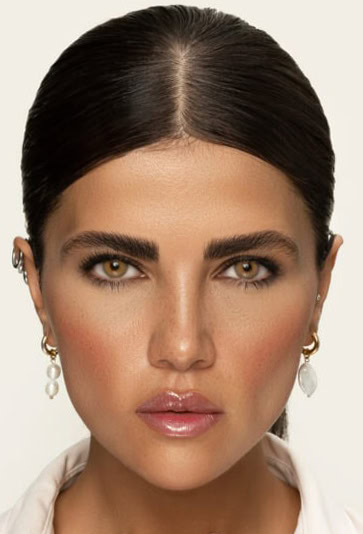 لنز عسلی دور دار Sahara