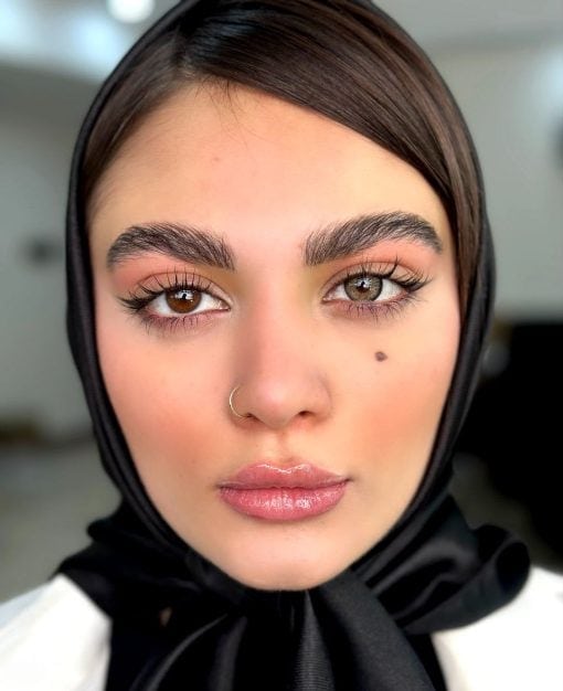 خرید لنز طوسی عسلی Dark Gray