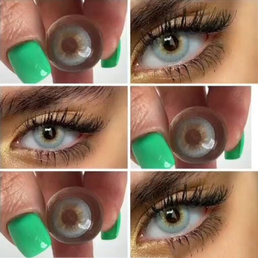 لنز آبی بدون دور Sky Blue - Image 3