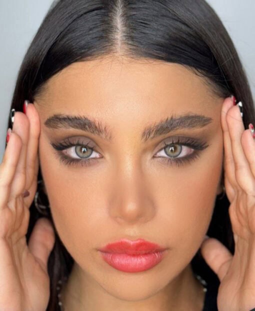 خرید لنز سلنا رنگ گری گرین