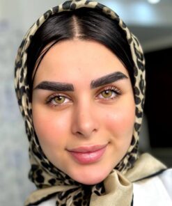 خرید لنز آیس کالر رنگ کارامل